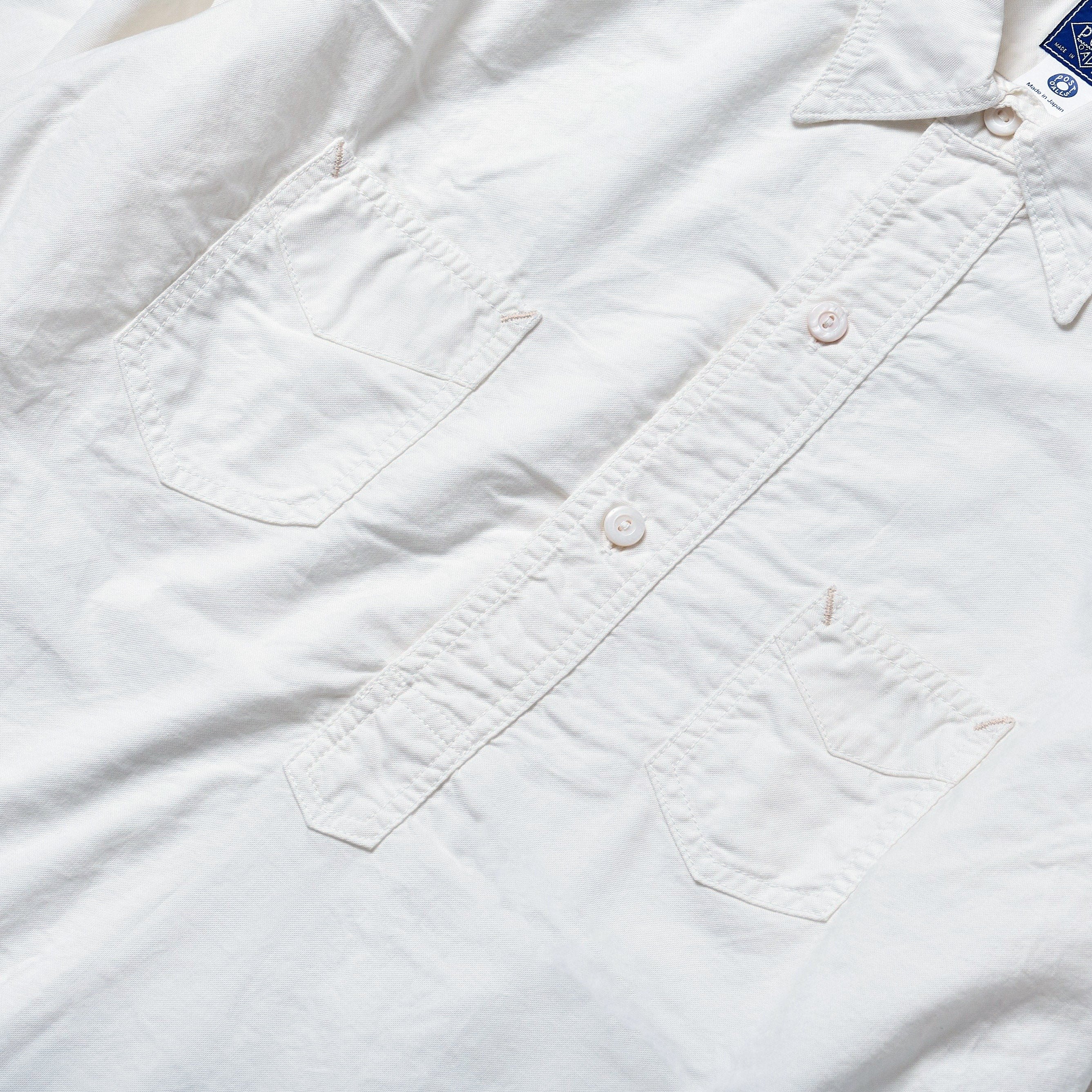 #3208 De Luxe OX : cotton oxford white