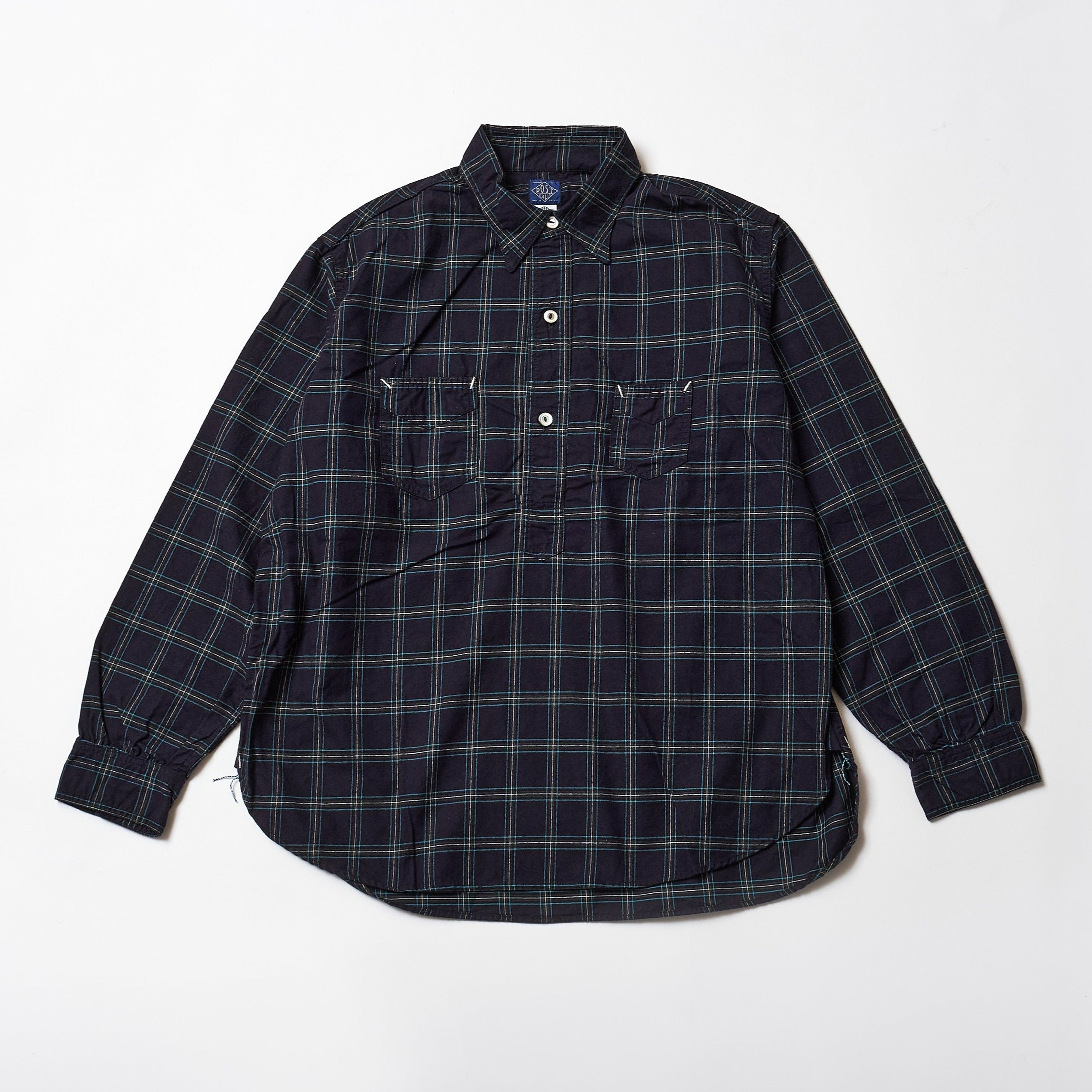#3208 De Luxe CF4 : cotton flannel plaid navy x green