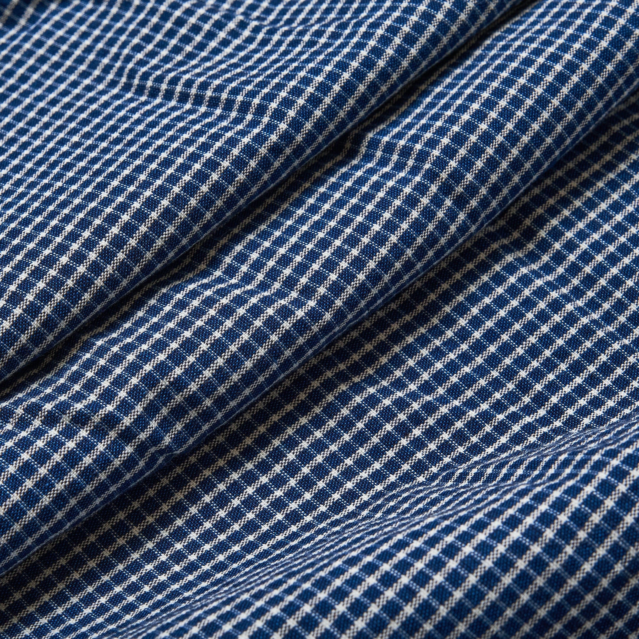 #3208 De Luxe IG : indigo gingham indigo