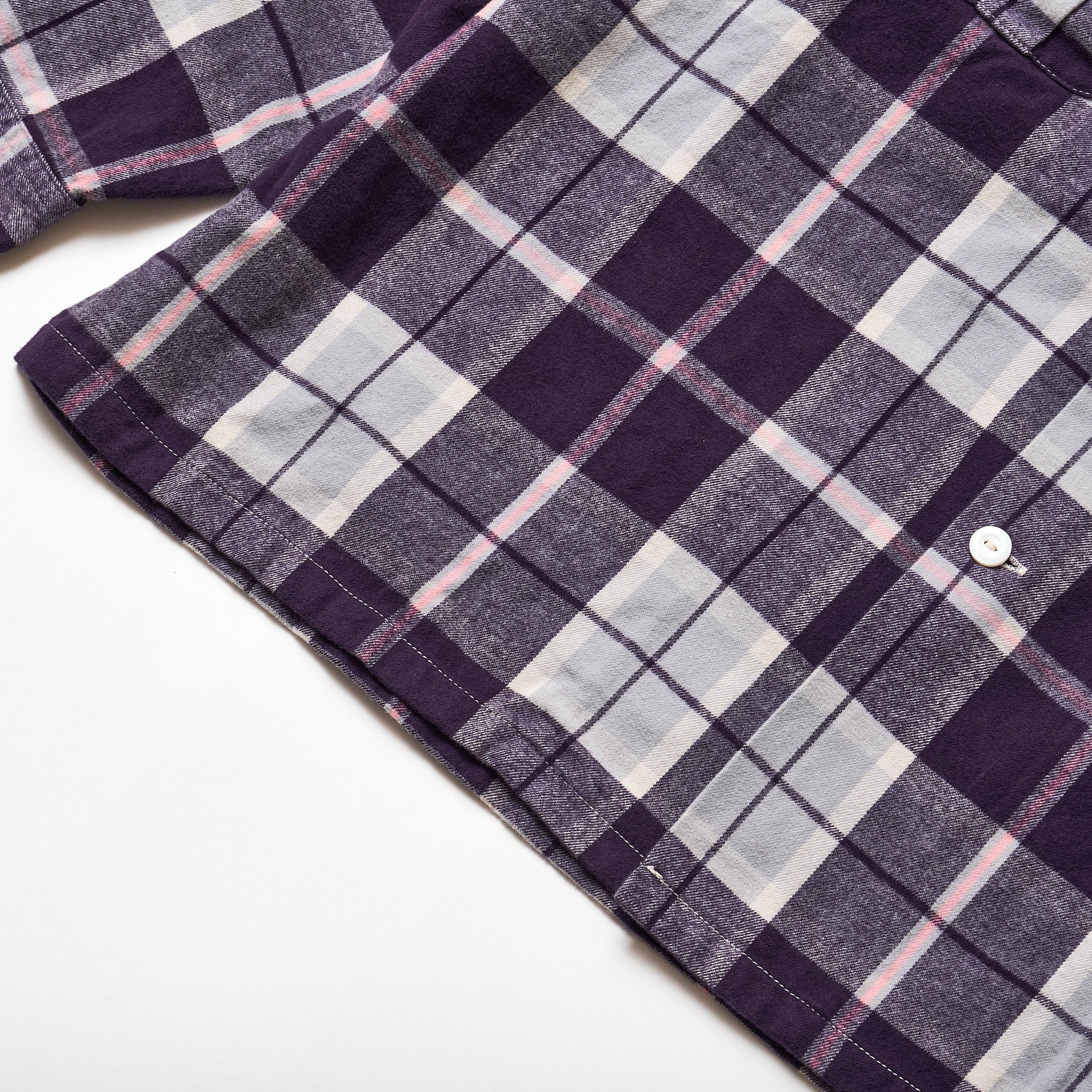 #3209 EZ Cruzer CF6 : cotton flannel plaid purple plaid