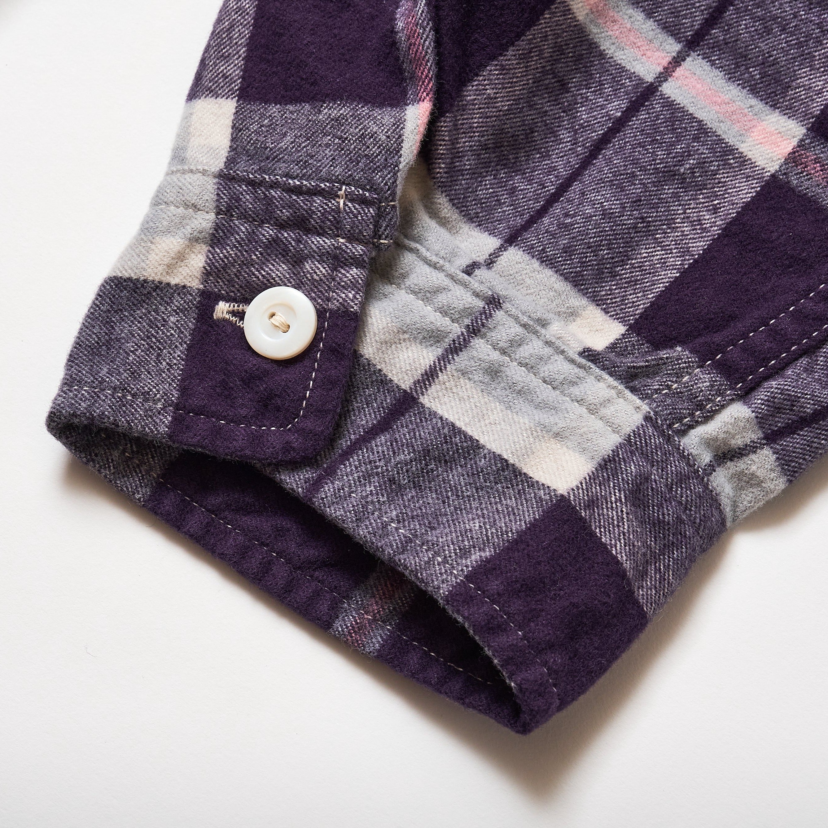 #3209 EZ Cruzer CF6 : cotton flannel plaid purple plaid