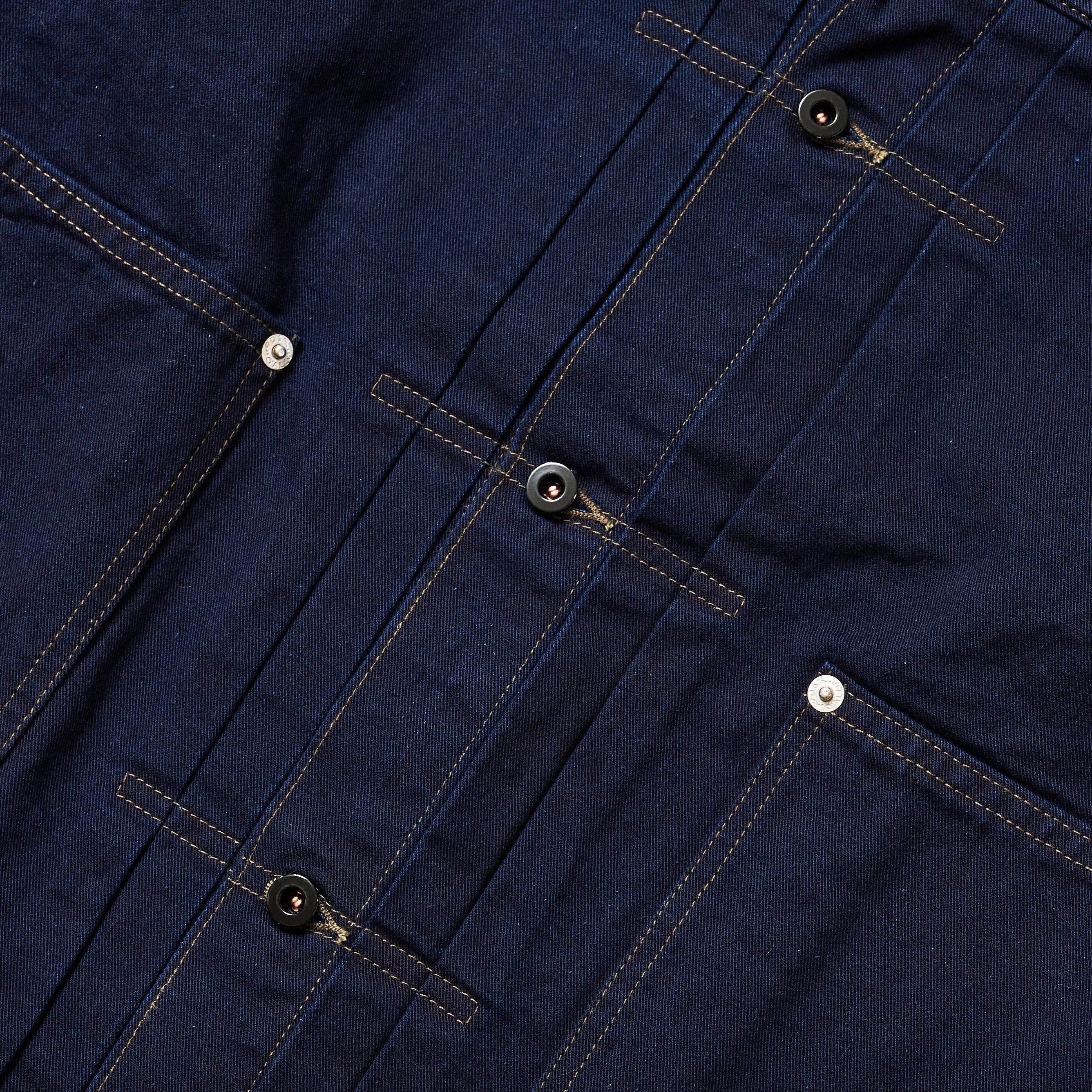 #3105 El Ranchero 3 FT1 : flat twill indigo