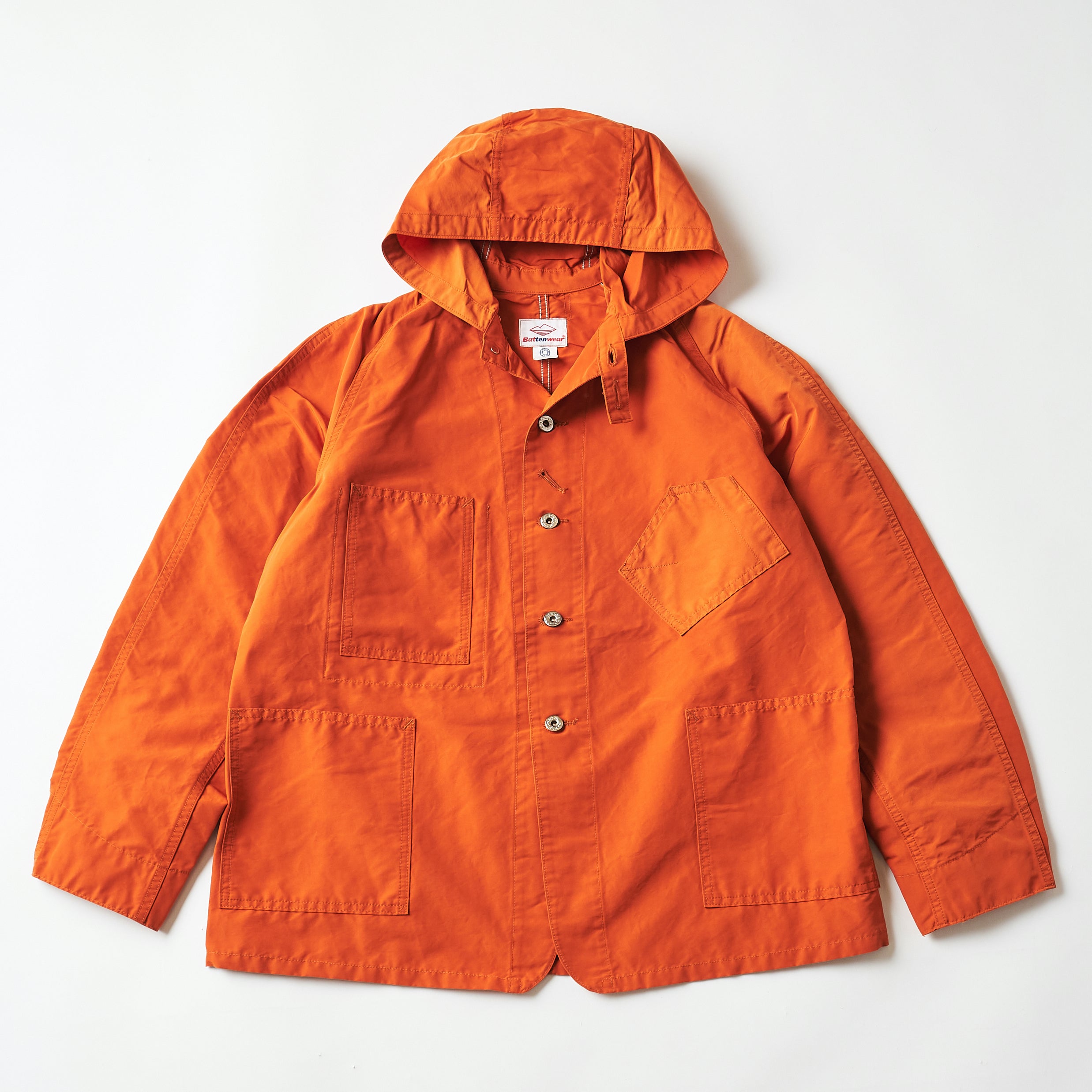 Post Overalls x Battenwear SWEETBEAR w/Hood : 60/40 Cloth orange