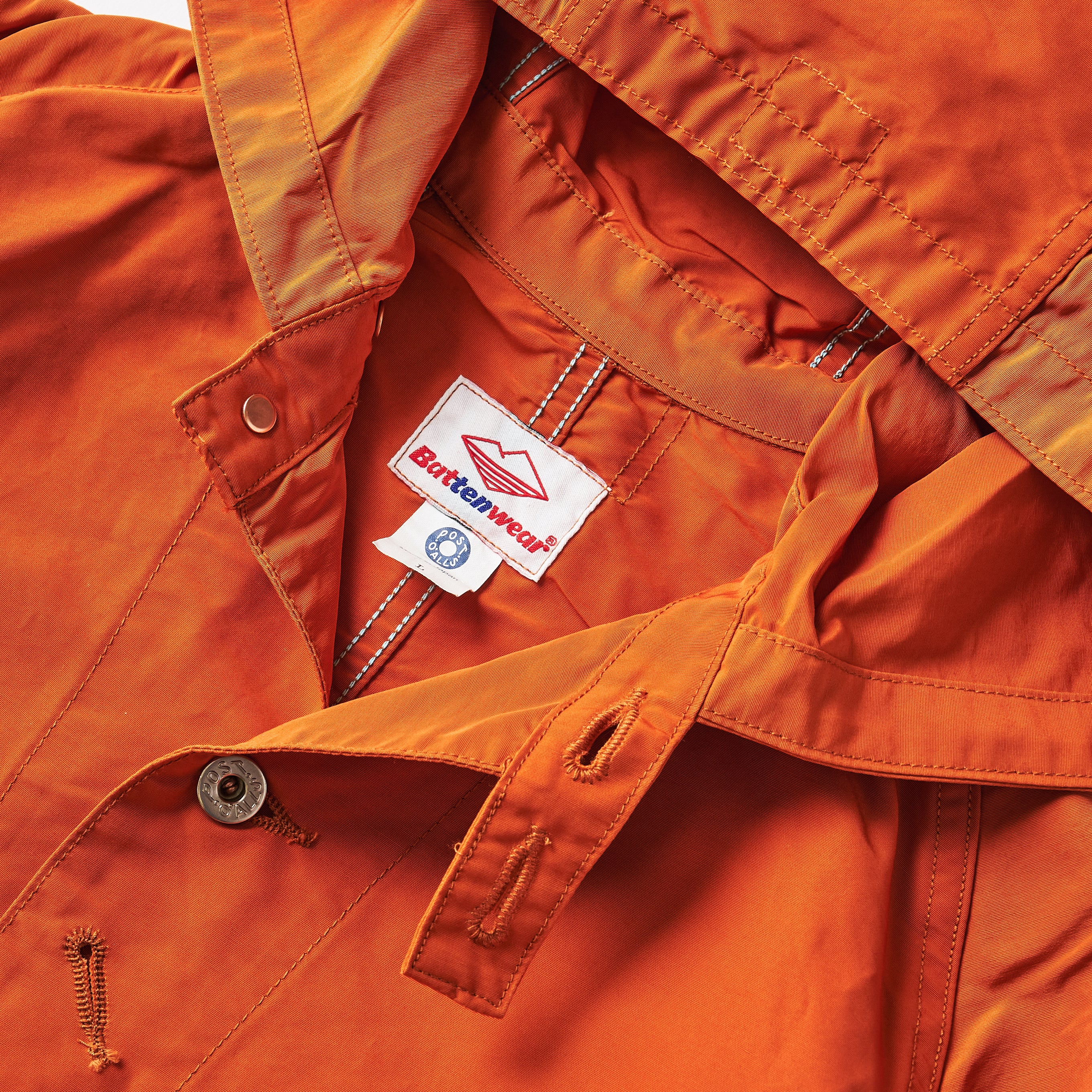 Post Overalls x Battenwear SWEETBEAR w/Hood : 60/40 Cloth orange