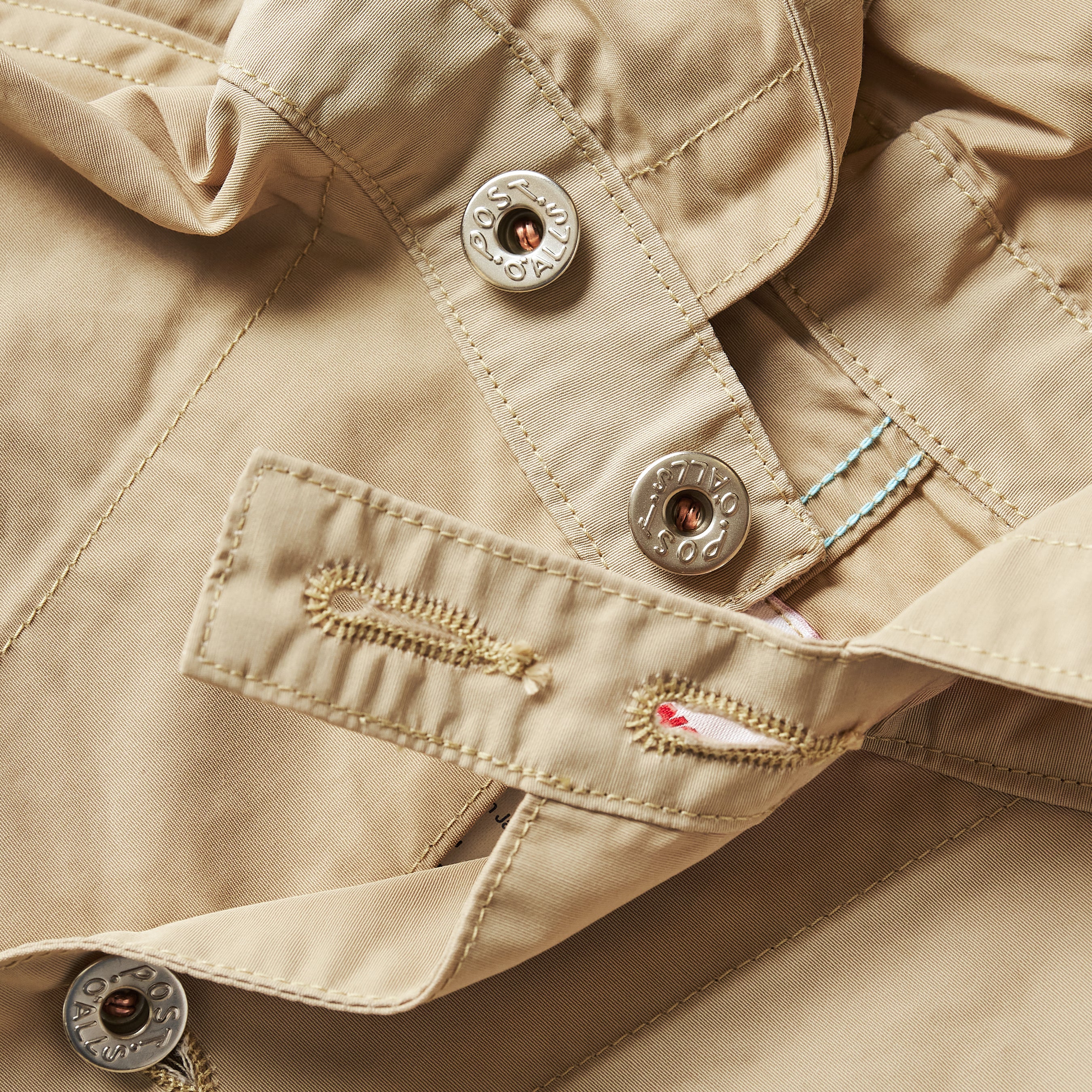 Post Overalls x Battenwear SWEETBEAR w/Hood : 60/40 Cloth beige