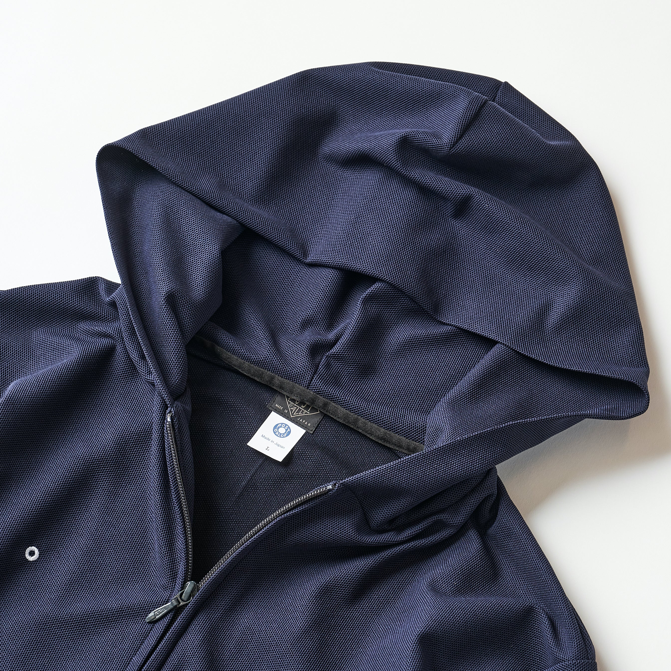#3610-PKN E-Z Hoodie 2 : poly knit navy