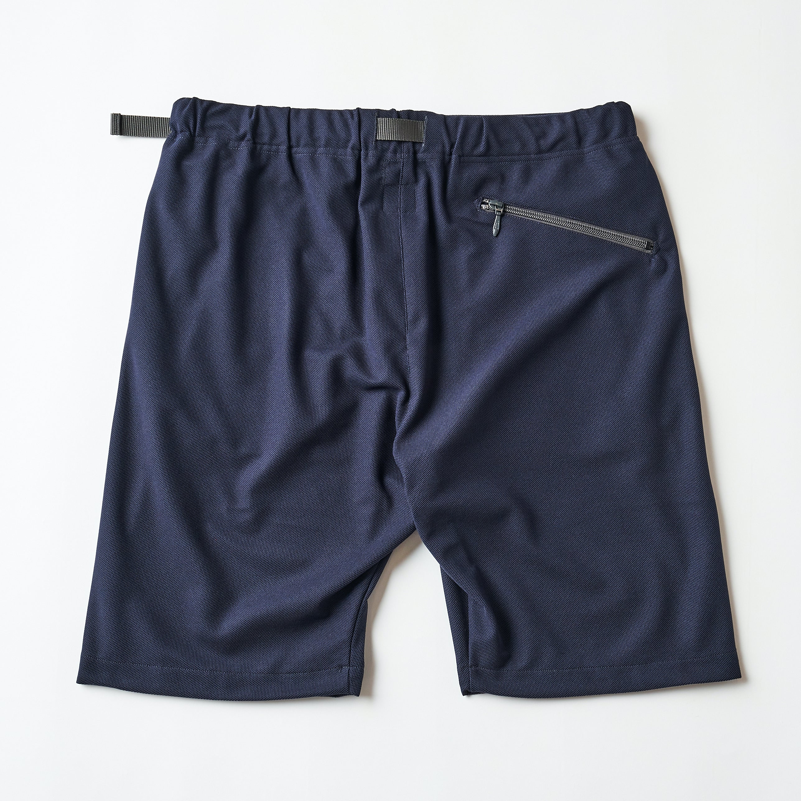 #3604-PKN E-Z Shorts : poly knit navy