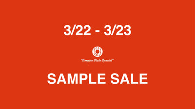 SAMPLE SALE 開催