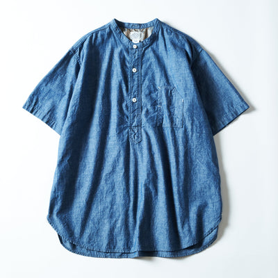 #1203S Band Collar Shirt S/S (25SS)