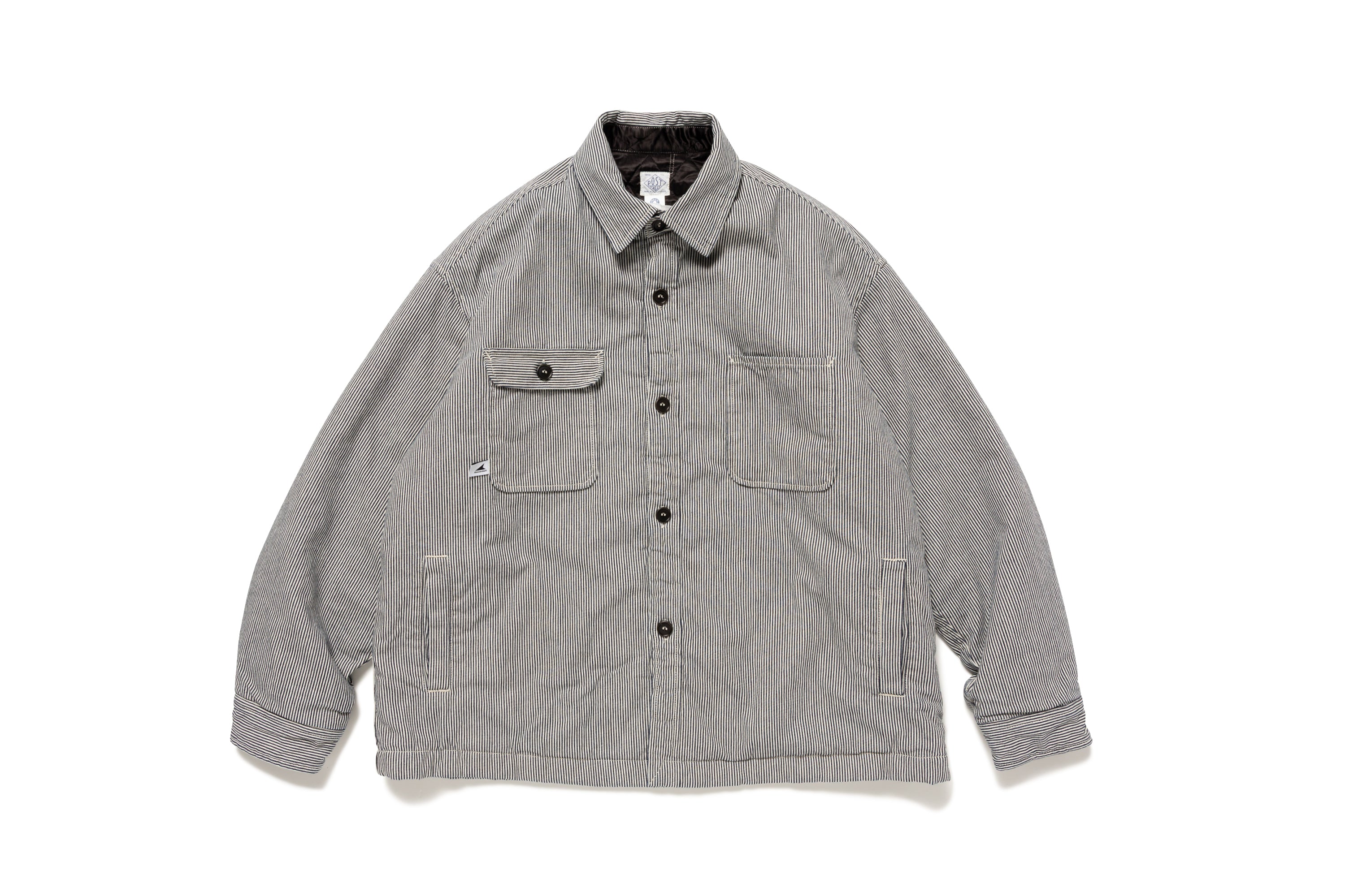 DESCENDANT x Post O'Alls CRA90 HICKORY STRIPE JACKET (252PODS-JKM01)