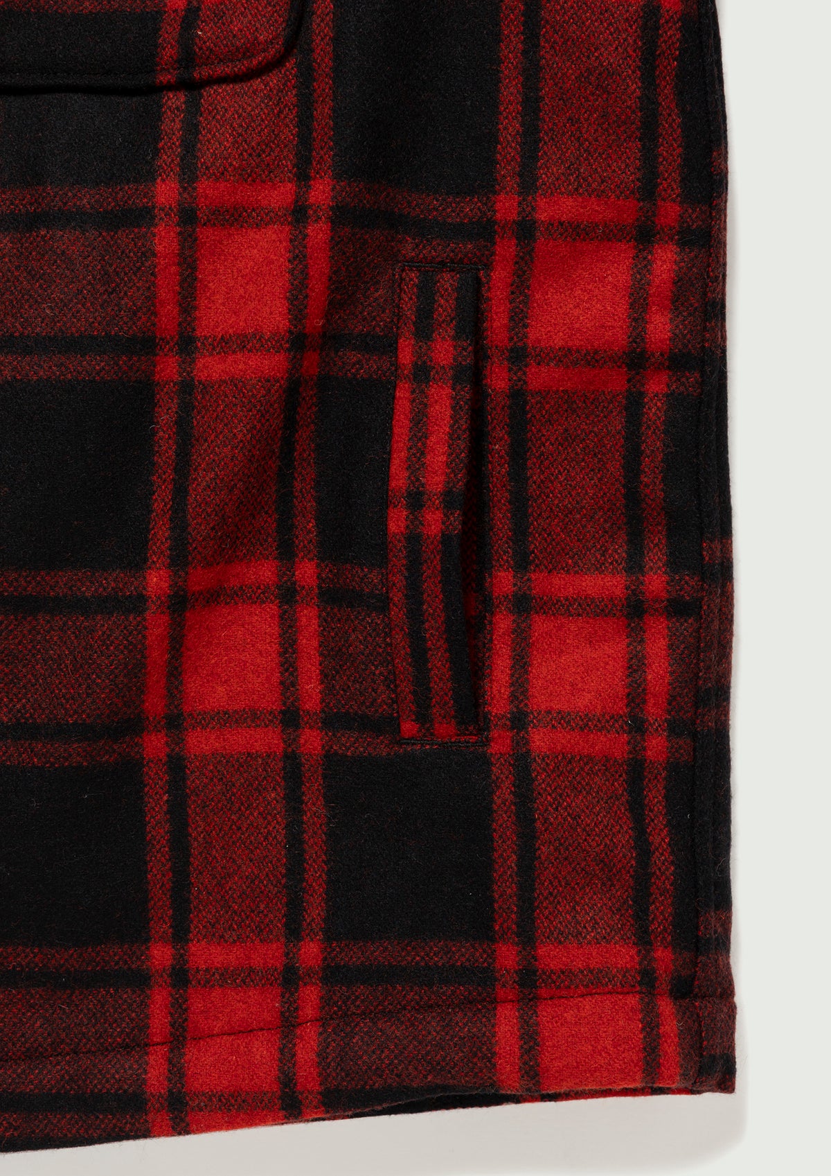 #262PODS-JKM01-CRA90 PLAID JACKET  GRAY