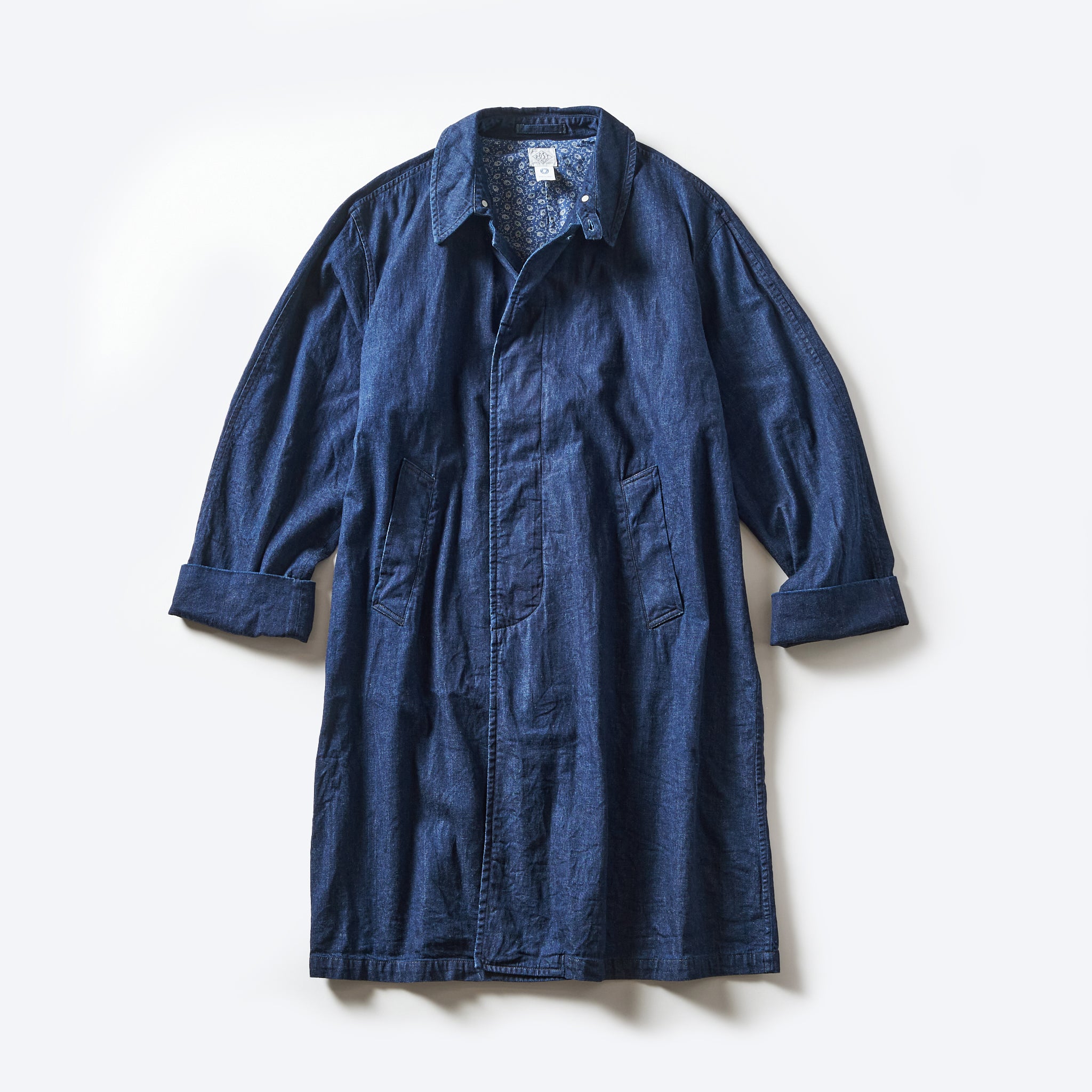 #3121-8DI USN Utility Coat : 8oz. denim indigo
