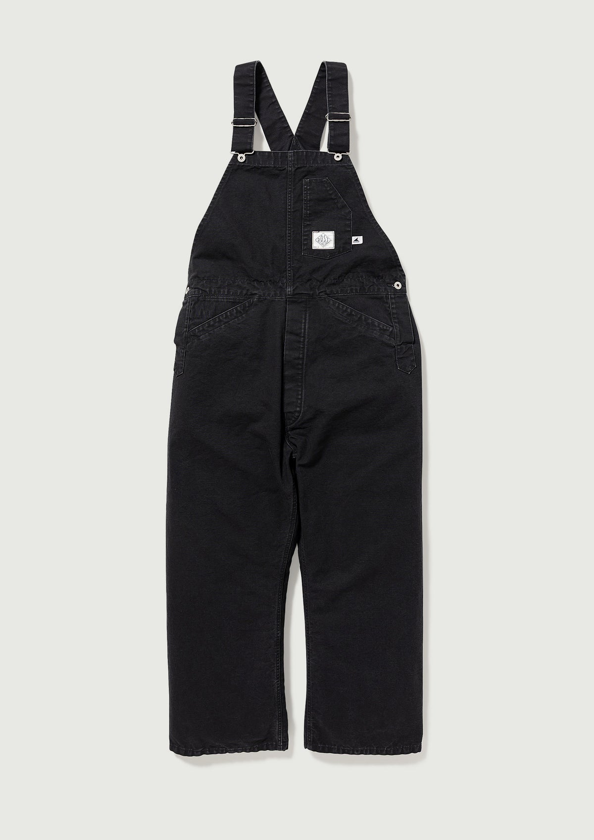 #262PODS-PTM01-1993 DUCK OVERALLS  BLACK