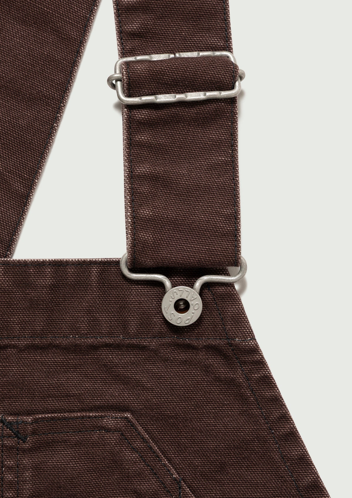 #262PODS-PTM01-1993 DUCK OVERALLS  BROWN
