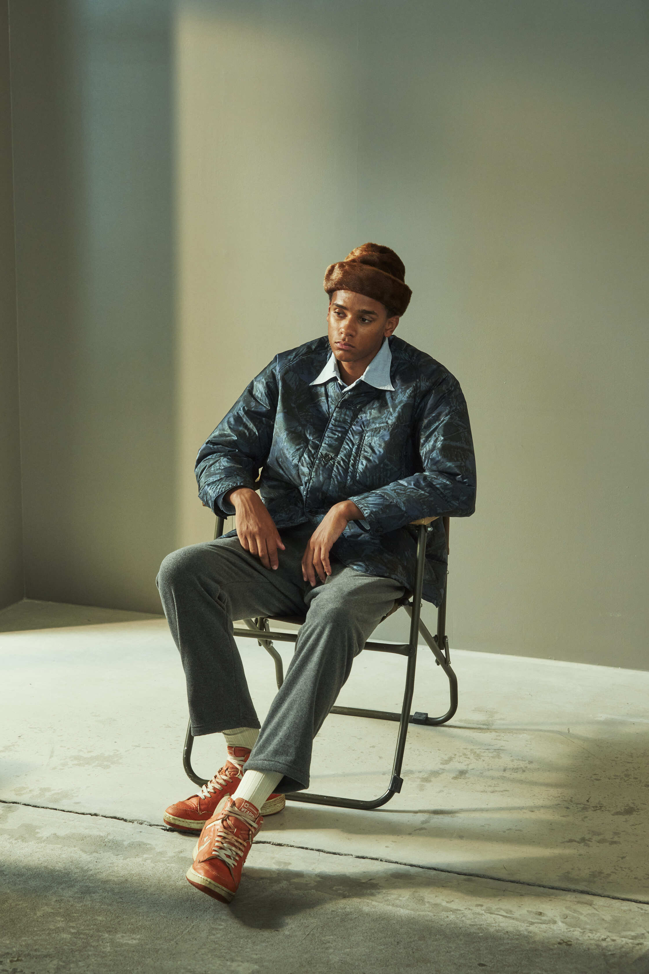 3123DVL-NC2 POST 44 DV : nylon forest camo blue jungle