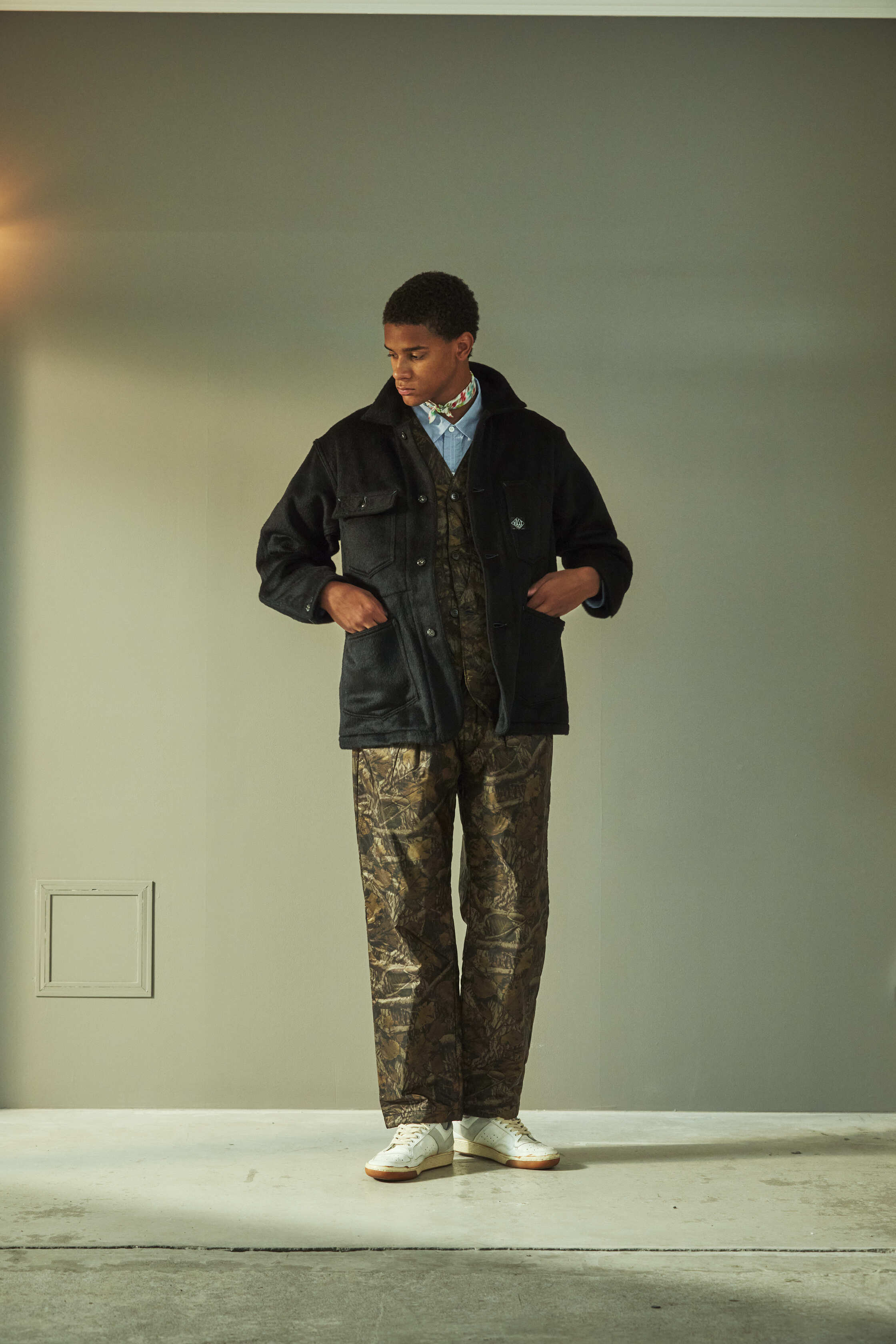 #1512-NC1 Royal Traveler : nylon forest camo brown jungle
