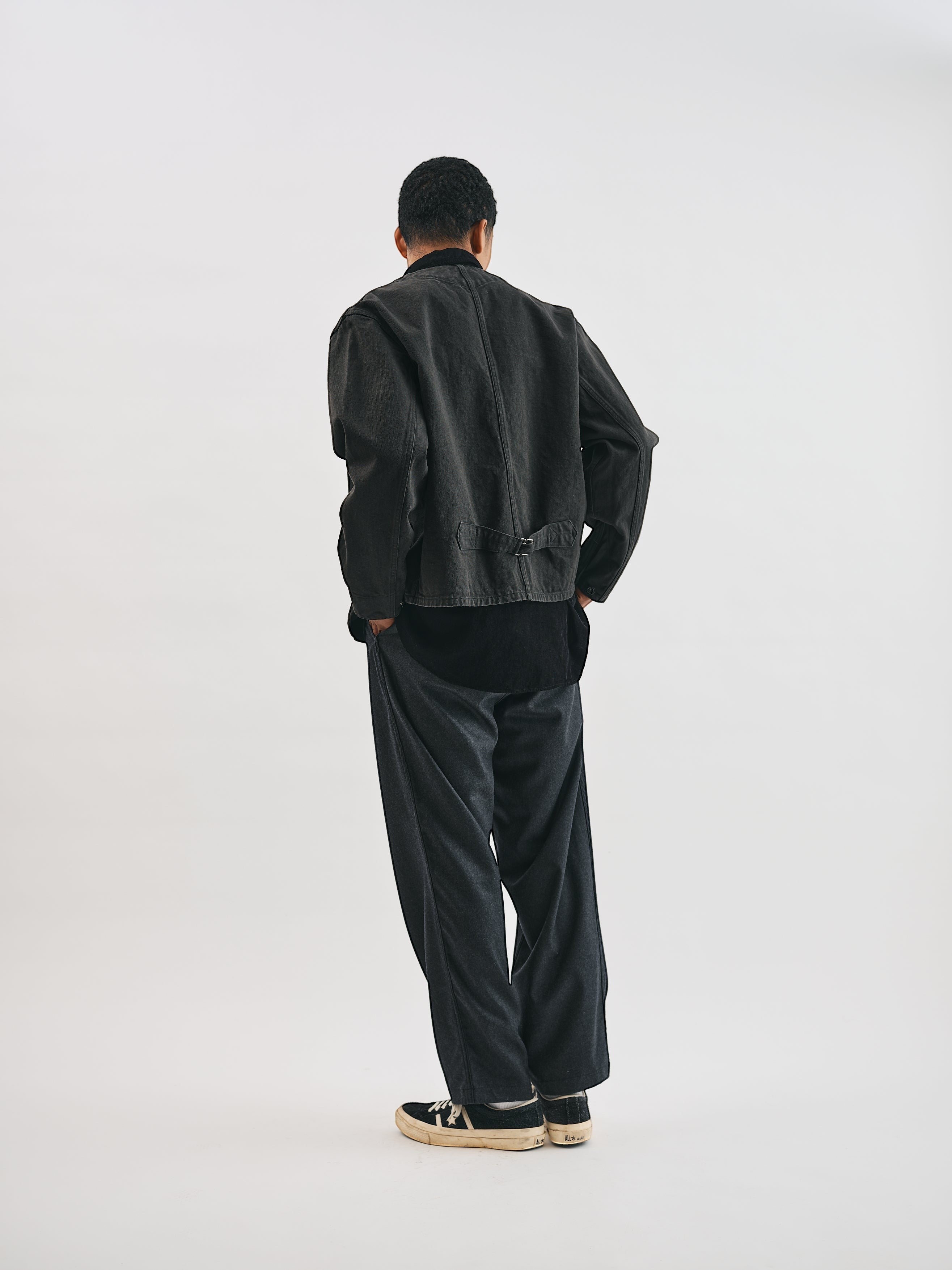 #1104S-WFC POS-Toker 40 : w flat twill charcoal