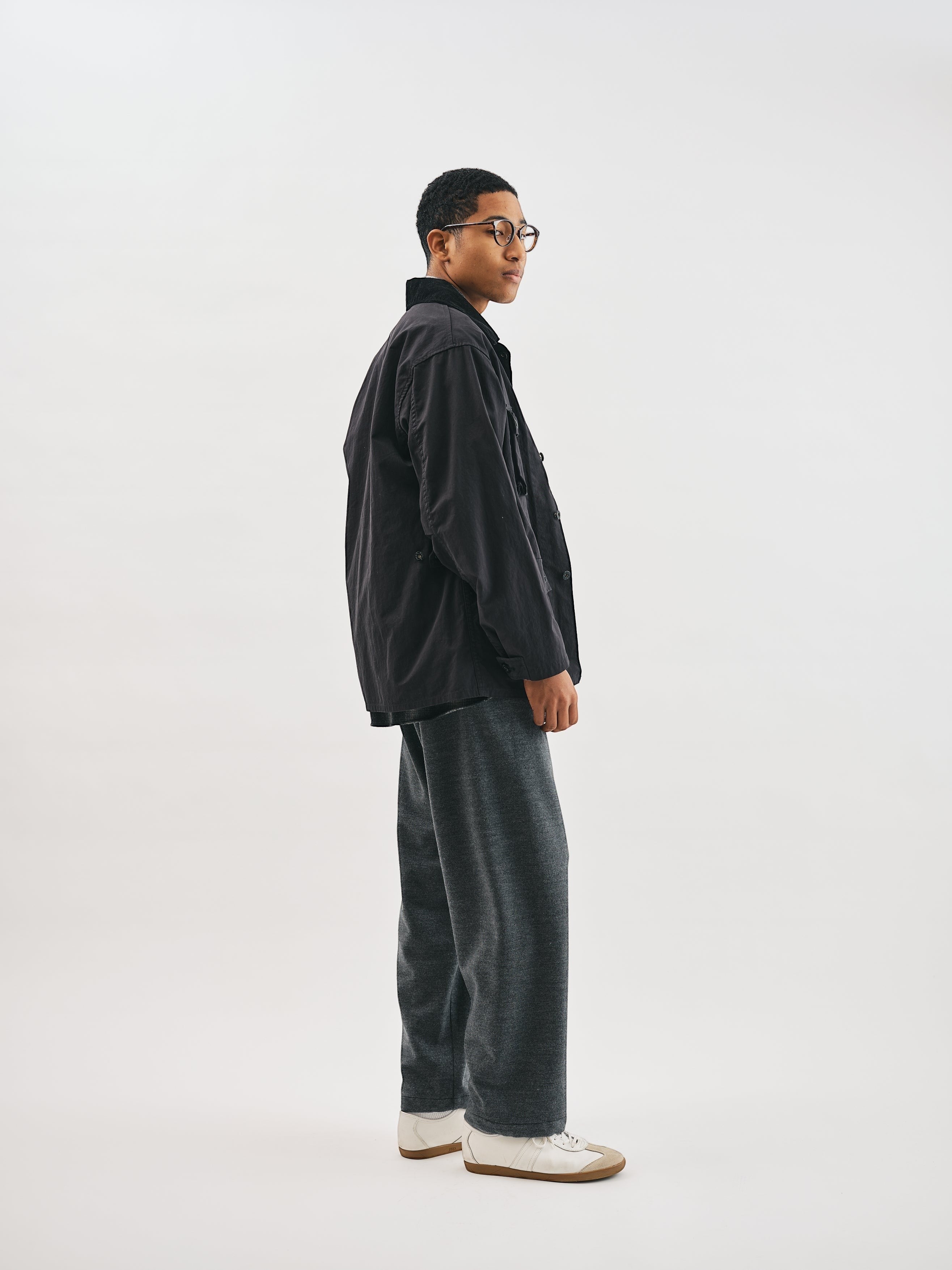 #1123R2-ETB BDU-R2 : 60/40 twill black