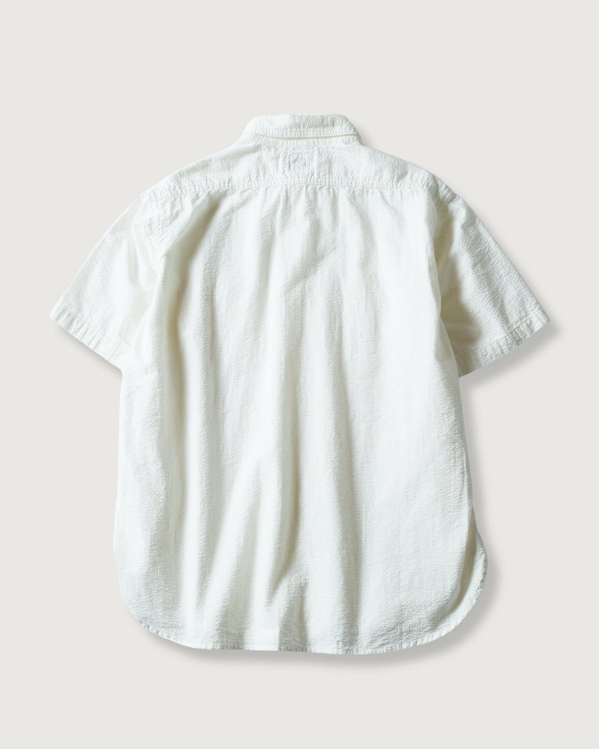 #1206S-SSW No.6 Shirt S/S : seersucker white