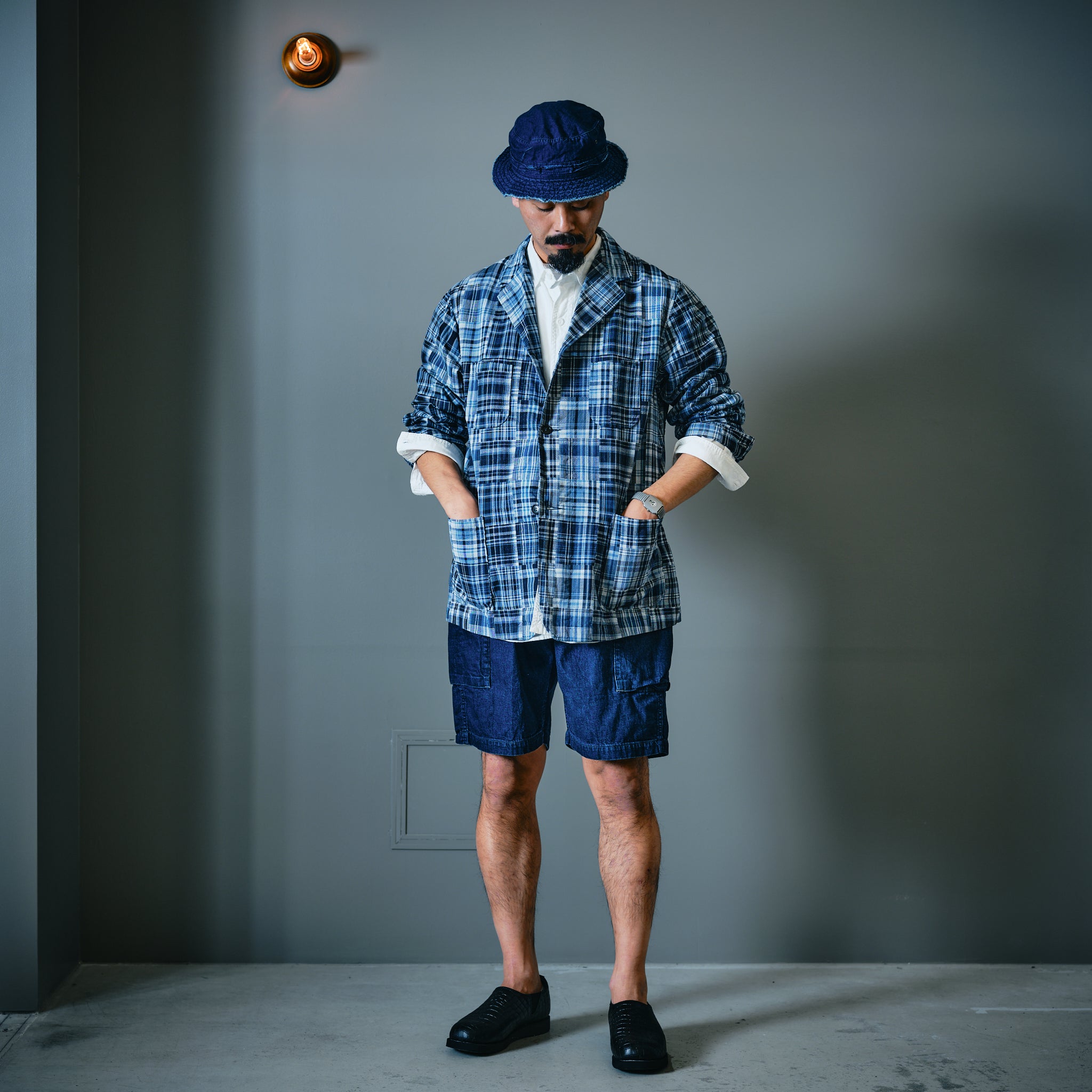 #1201C-WC No.1 Shirt MV : classic chambray white