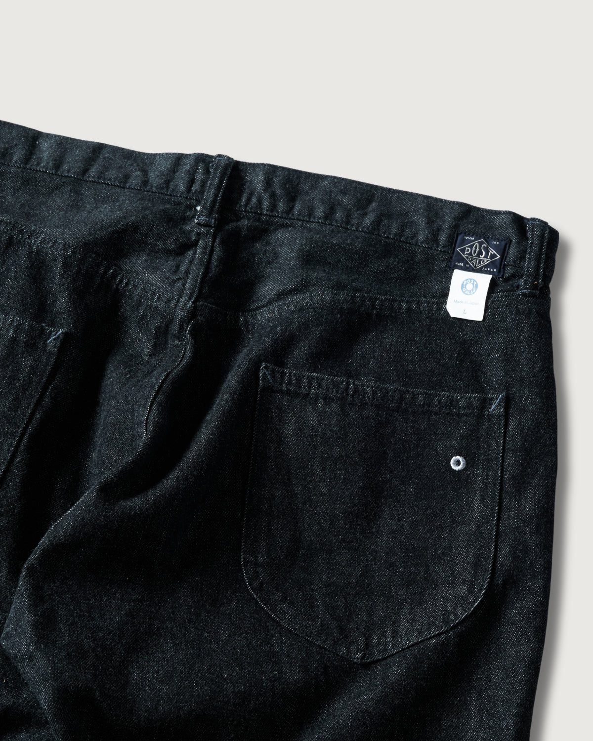 #1397S-12DB No.2 Five Pocket Shorts : 12oz. Denim black