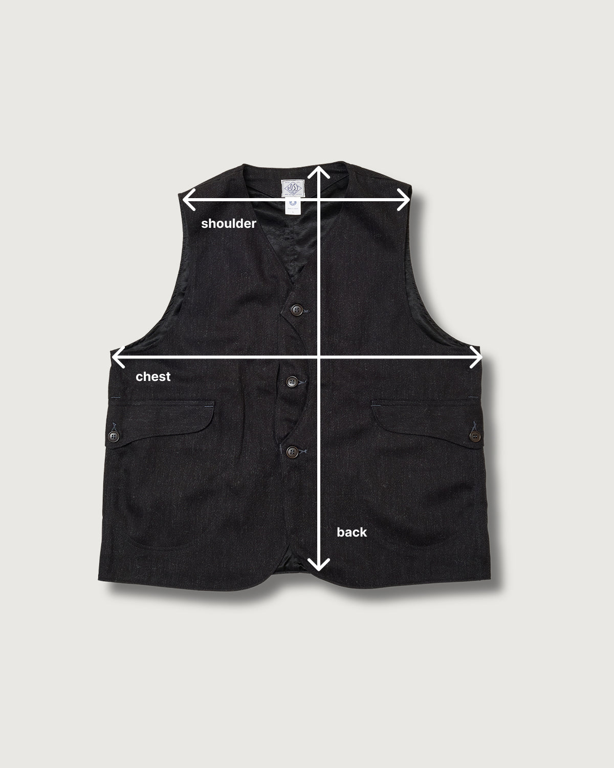 #1512-CW Royal Traveler : cotton whipcord black flash