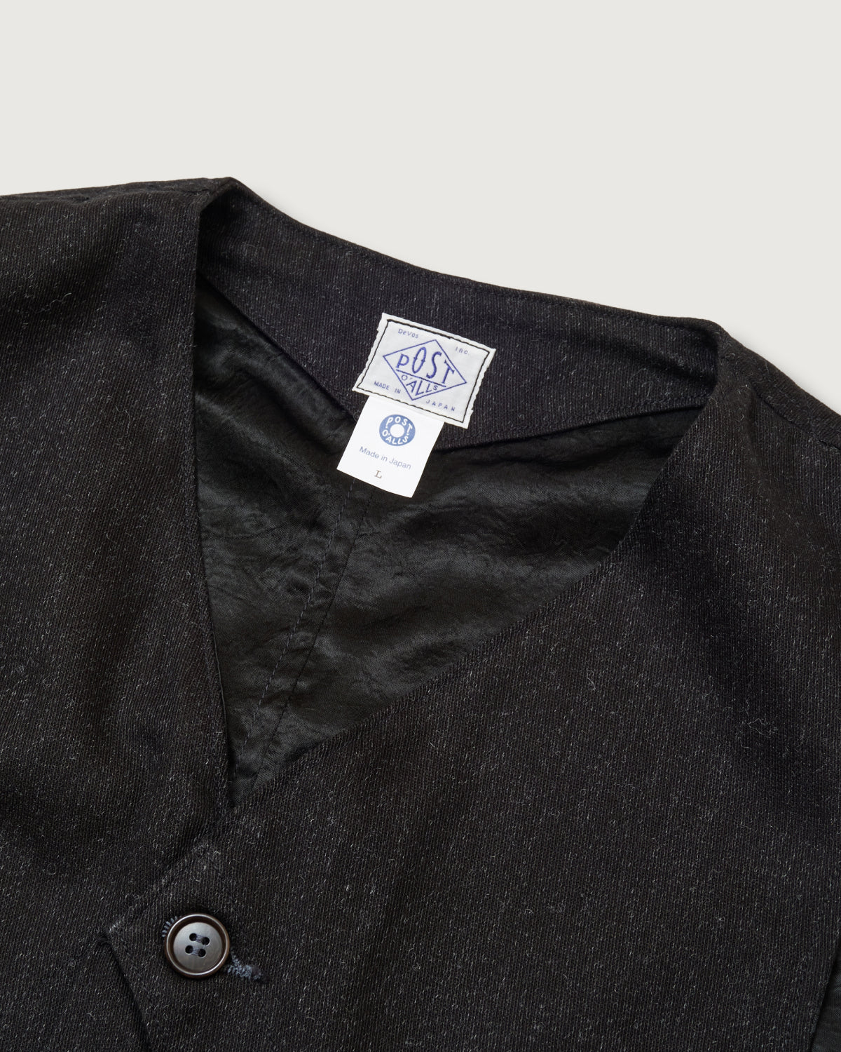 #1512-CW Royal Traveler : cotton whipcord black flash