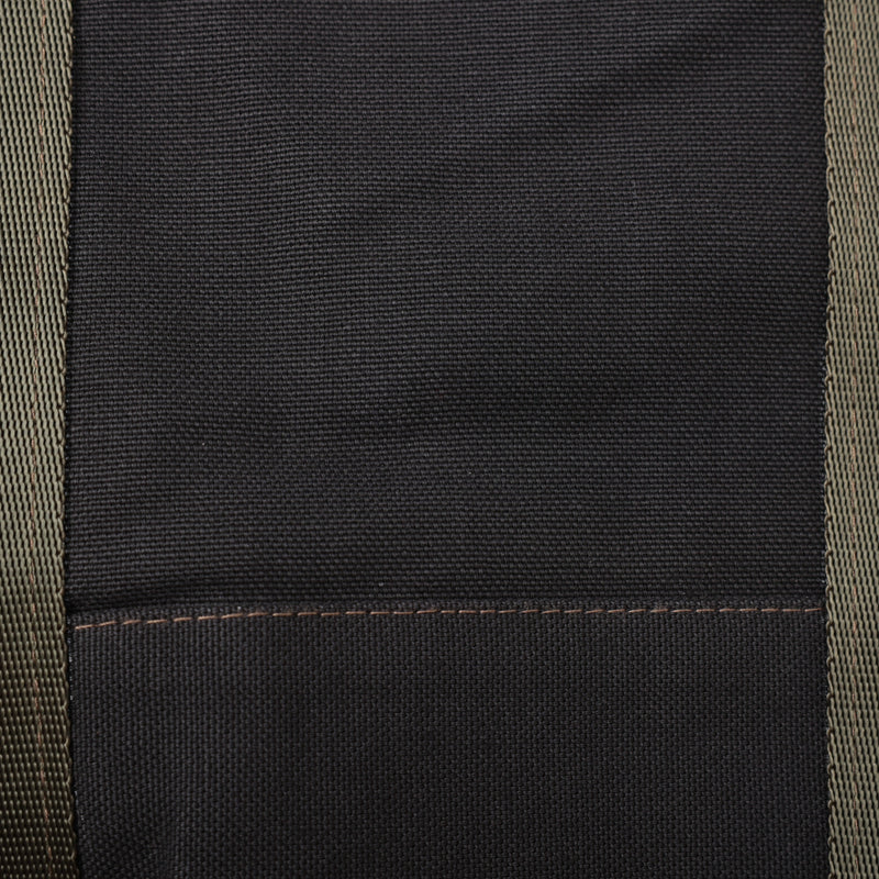 NYT T-2 Tote Large : cotton canvas black bag-022 "Dead Stock"