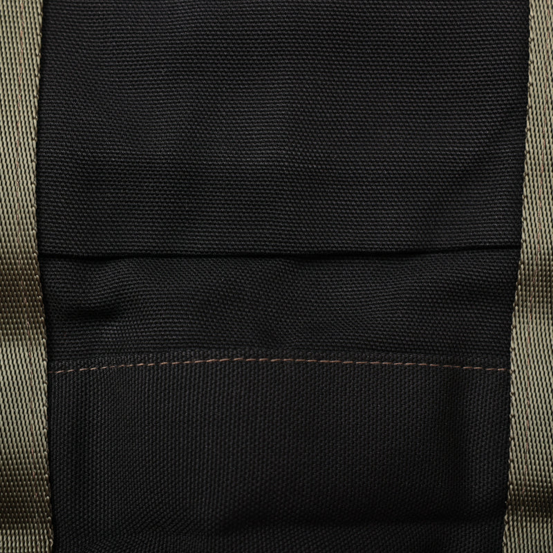 NYT Sidewalker Tote : cotton canvas black bag-024 "Dead Stock"