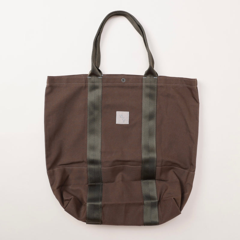 NYT T-2 Tote Large : cotton canvas brown bag-025 "Dead Stock"