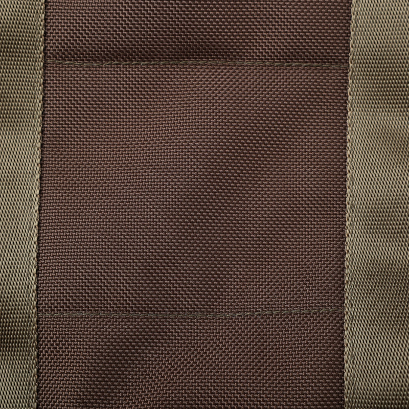 NYT Striper 03 Tote Midium : ballistic nylon brown bag-028 "Dead Stock"