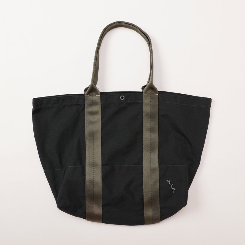 NYT T-2 Tote Large "short" : cordura nylon black bag-029 "Dead Stock"