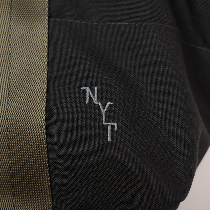 NYT T-2 Tote Large "short" : cordura nylon black bag-029 "Dead Stock"