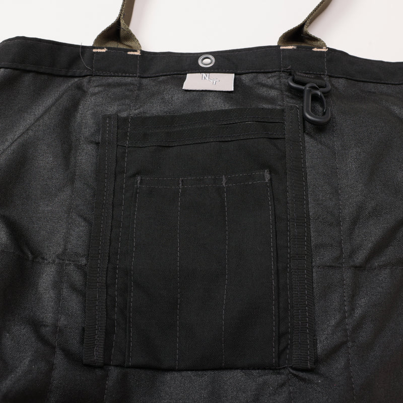 NYT T-2 Tote Large "short" : cordura nylon black bag-029 "Dead Stock"