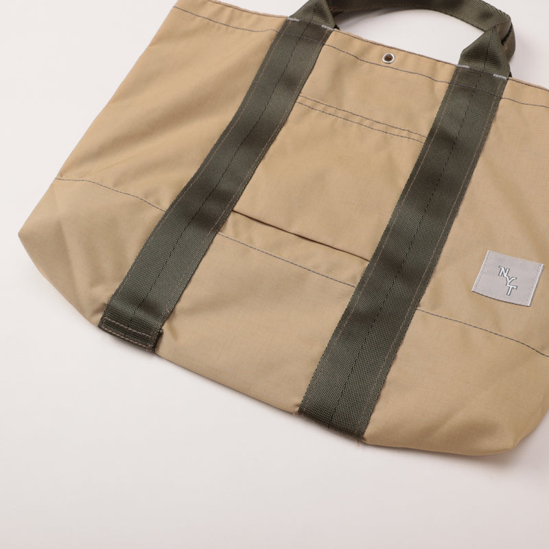 NYT T-4 Tote : cordura nylon dusty khaki bag-030 "Dead Stock"