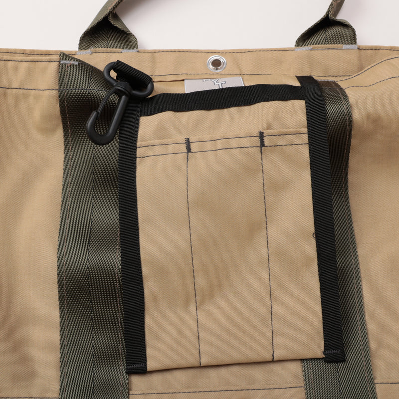 NYT T-4 Tote : cordura nylon dusty khaki bag-030 "Dead Stock"