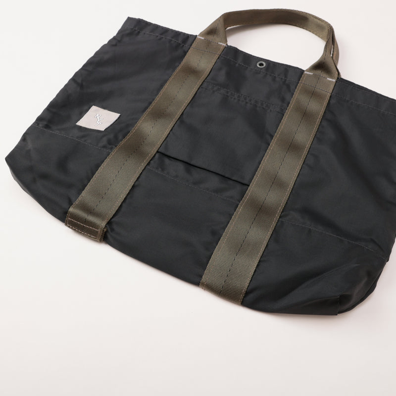 NYT T-4 Tote : cordura nylon black bag-031 "Dead Stock"