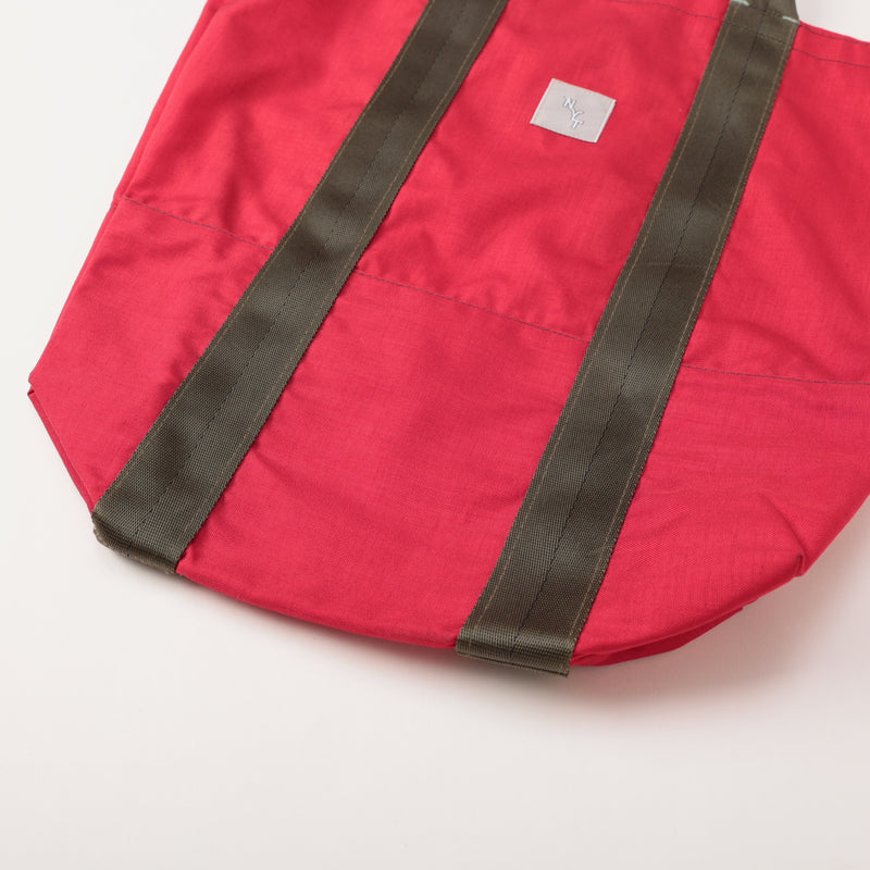 NYT T-2 Tote Large: cordura nylon red bag-036 "Dead Stock"