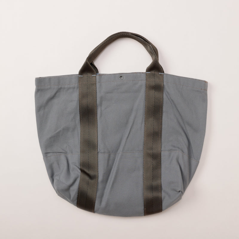 NYT T-4 Tote : cotton canvas grey bag-041 "Dead Stock"