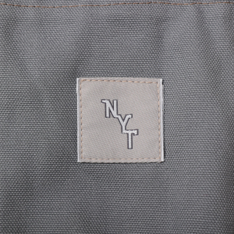 NYT T-4 Tote : cotton canvas gray bag-041 "Dead Stock"