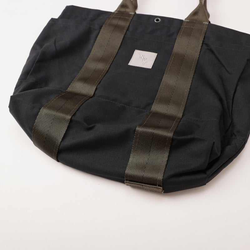 NYT T-4G Tote with Zip : cordura nylon black bag-052 "Dead Stock"