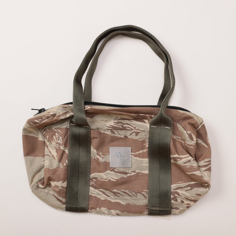 NYT Mini Boston : cotton ripstop desert tiger bag-059 "Dead Stock"