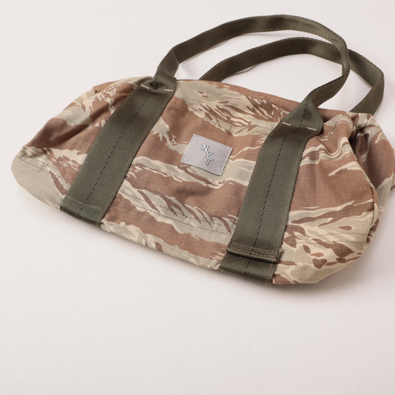 NYT Mini Boston : cotton ripstop desert tiger bag-059 "Dead Stock"