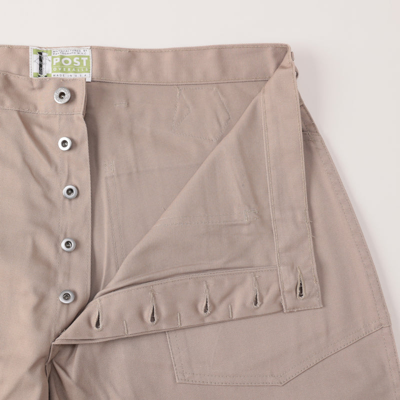 Army Pants: cotton twill khaki green tag pa-052 "Dead Stock"