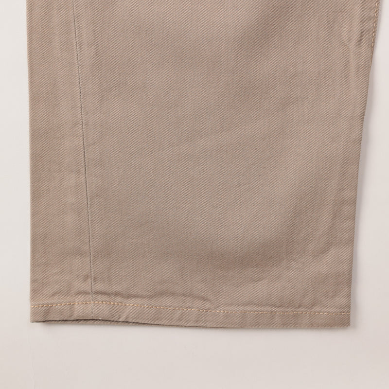 Cruzer Jean: cotton twill khaki pa-055 "Dead Stock"