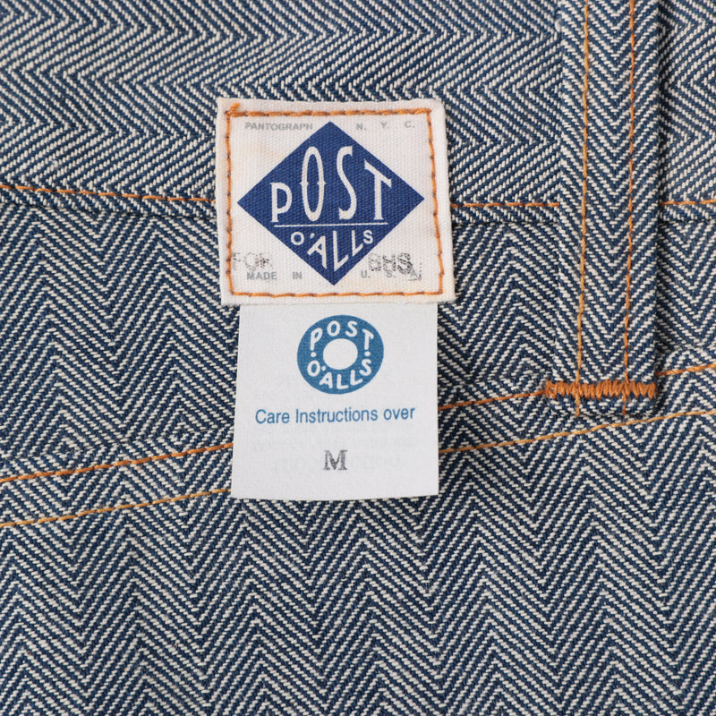 Five Pockets: fisher stripe(orange stitch) pa-057 "Dead Stock"