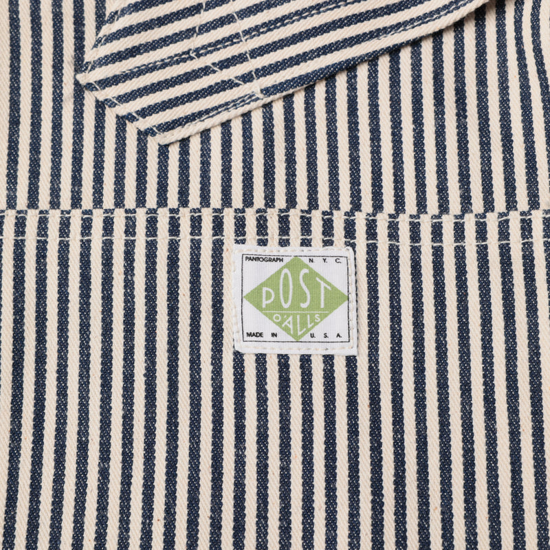 DND : hickory express stripe white/navy green tag pa-062 "Dead Stock" / M