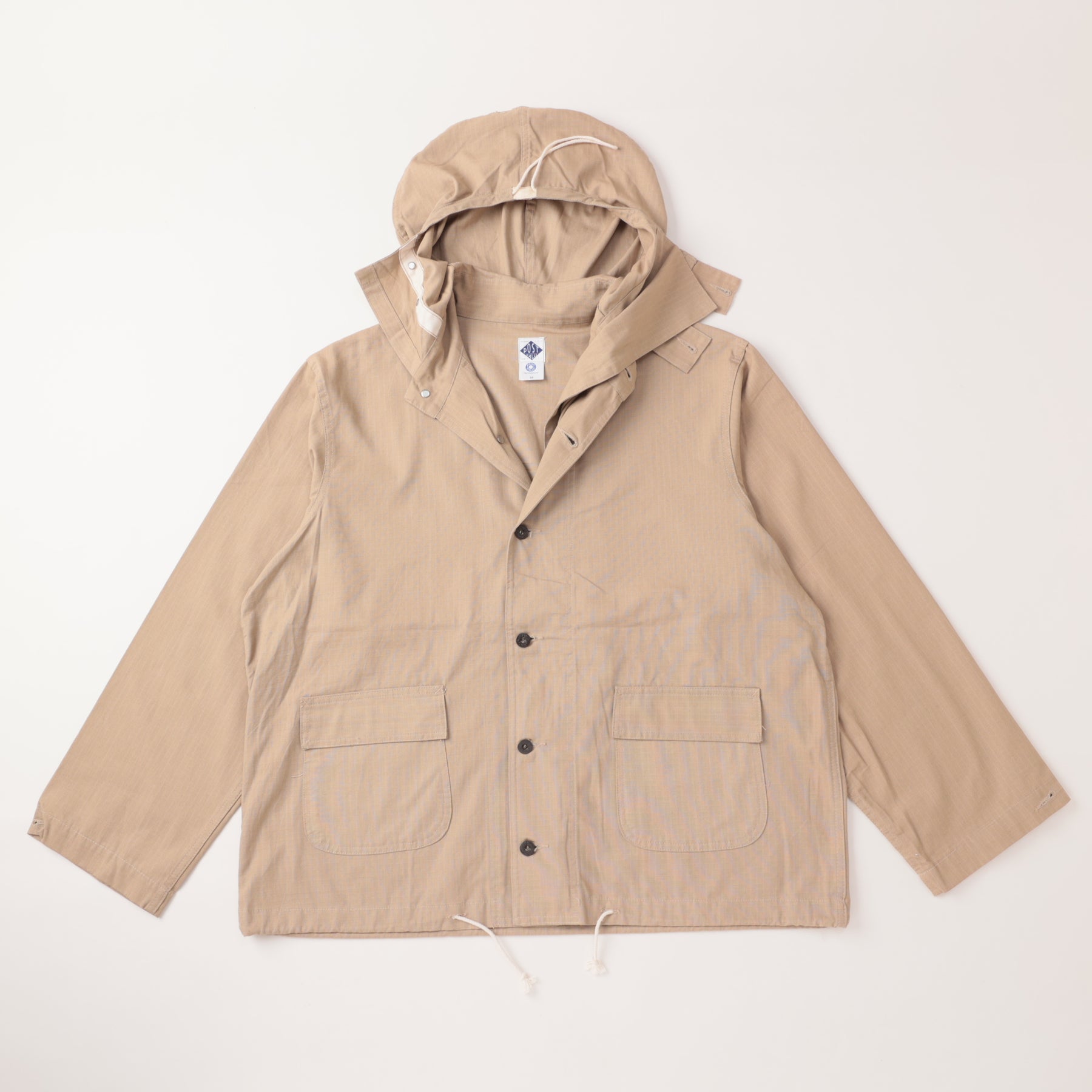 1105 NAVY Parka 3 : cotton ripstop khaki jk-072 