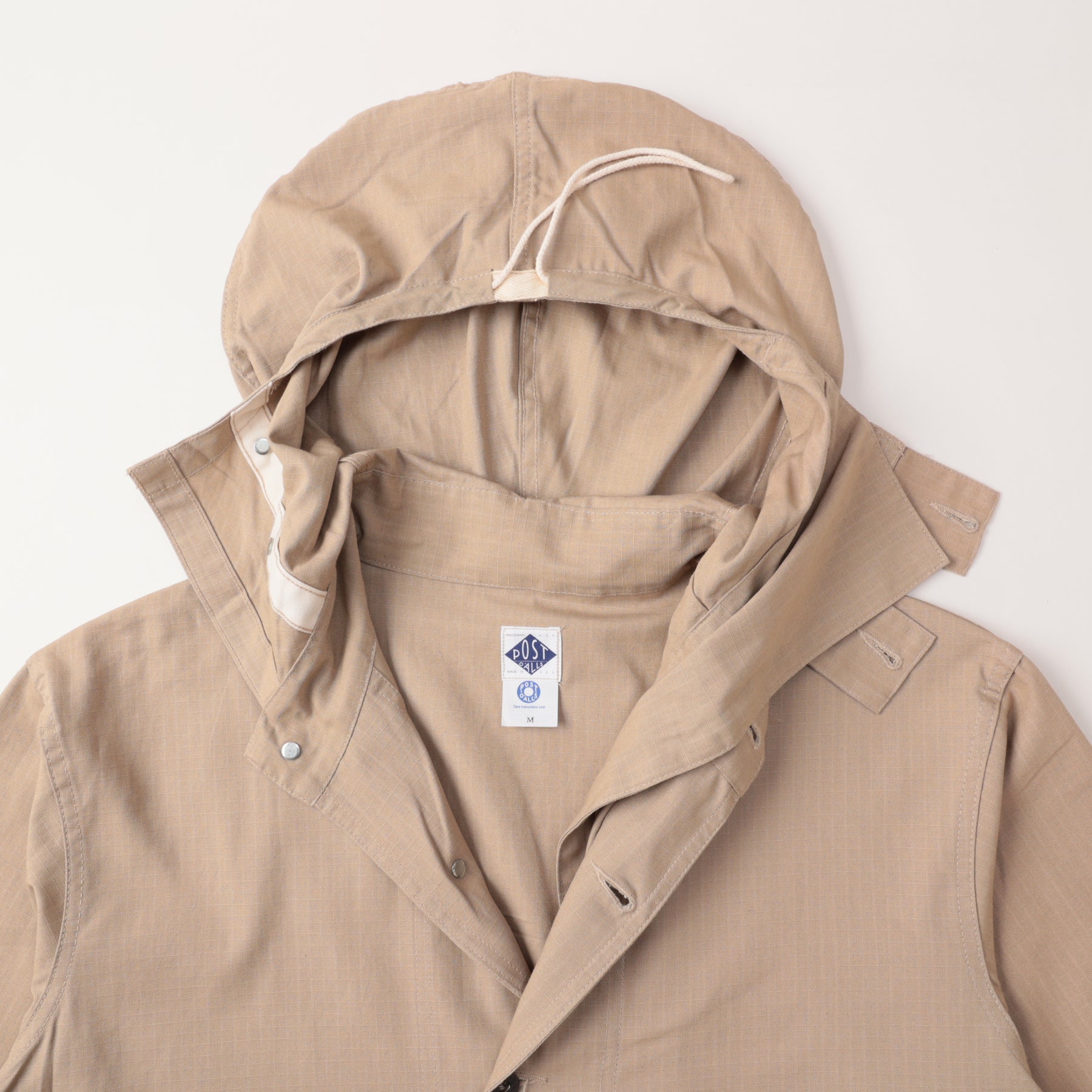 1105 NAVY Parka 3 : cotton ripstop khaki jk-072 