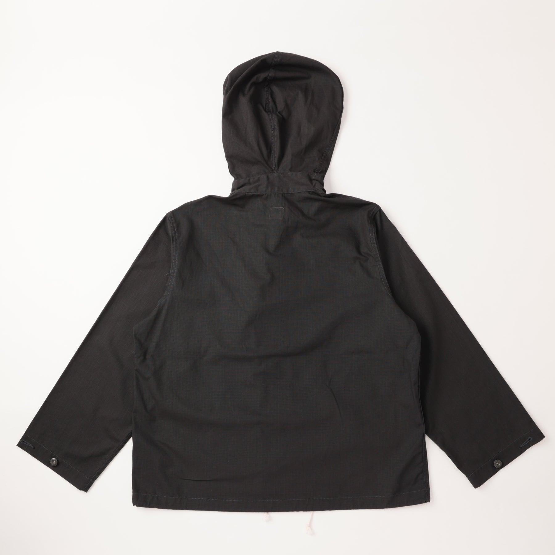 1105 NAVY Parka 3 : cotton ripstop black jk-074 